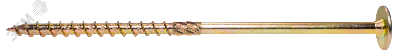 Изображение товара Саморез A-WS с тарельчатой головкой 8x180 T40 ж.пасс. 50 шт