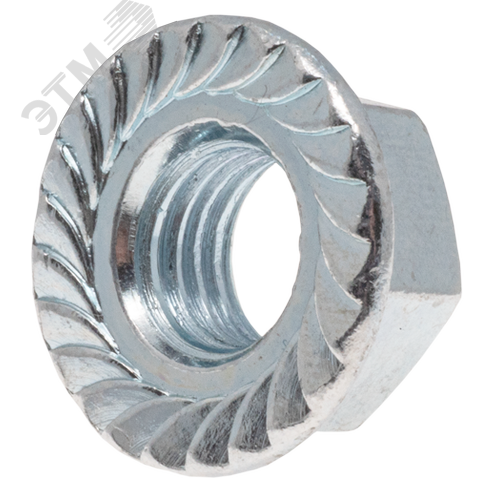 Гайка DIN 6923 M10 ZN (2000шт) - фото 2