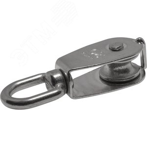 Изображение товара Блок одинарный (нержавейка) 30мм (трос 8мм) A4 (шт)