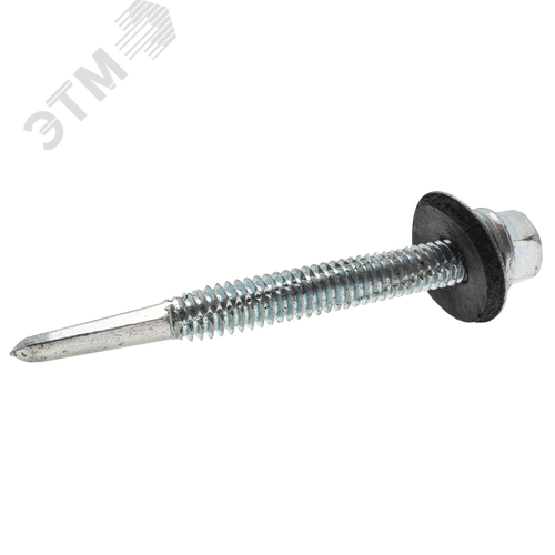 Изображение товара Саморез для ЛМК 5.5х 50 ZN (S=12 мм) (2500 шт) (упак)