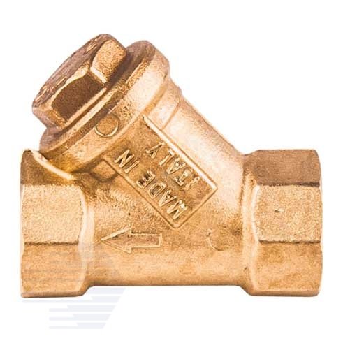 Фильтр латунный сетчатый Ду 15 Ру16 1/2' ВВ R74A артикул R74AY103 ...