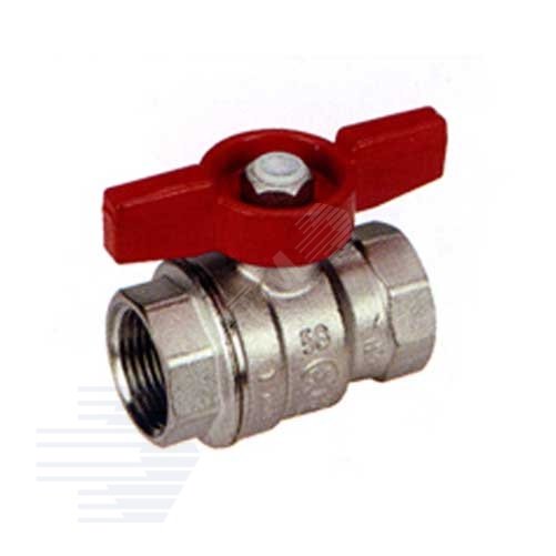 Изображение товара Кран шаровой Giacomini R851X026 Полнопроходной латунь хромированная 32 мм 1 1/4' ВВ