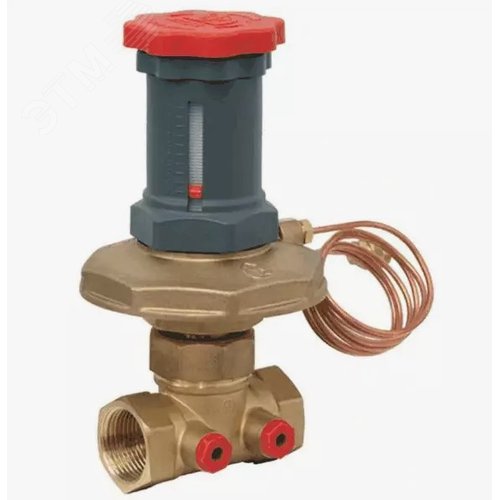 Изображение товара Клапан баланс авт лат R206C Ду25 Ру16 м/м 5-60кПа Kvs5.92 R206CY105 (шт)