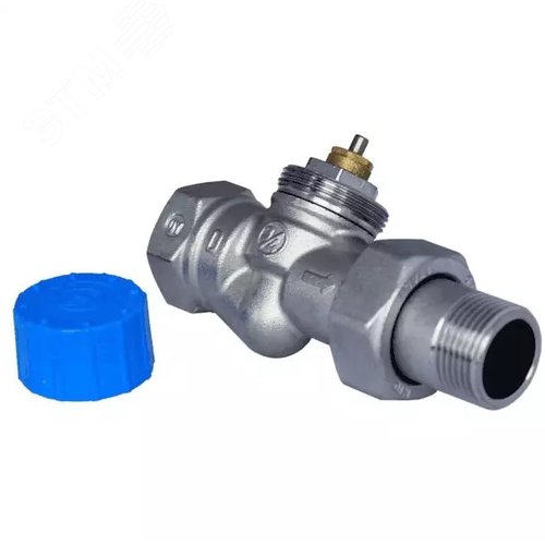 Изображение товара Угловой термостатический клапан 3/4' (подключение термостатической головки - резьба 30х1,5мм). Увеличенный проход для размера 3/4'. (шт)