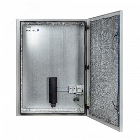 Изображение товара Термошкаф (климатический) телекоммуникационный Мастер-5УТП 600х800х250мм IP66 с обогревом и предстартом Mastermann (шт)