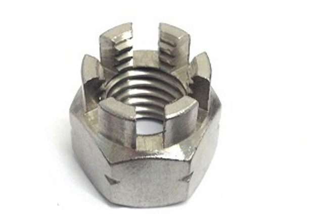 Гайка М33-6Н.40Х ГОСТ 5932-73 прорезная           шестигранная