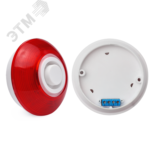 Изображение товара Сирена Марс 220-КП (звук и строб-вспышка, раздельное подключение линий). Оповещатель охранно-пожарный комбинированный (шт)