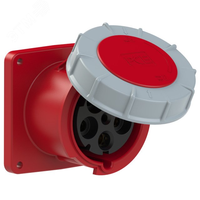 Изображение товара Встраиваемая розетка 125А/400V/3P+N+E/IP67 PCE