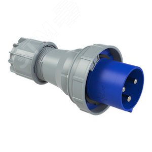 Изображение товара Вилка кабельная 125А/230V/1P+N+E/IP67 (шт)