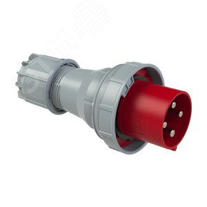 Изображение товара Вилка кабельная 125А/400V/3P+E/IP67 (шт)