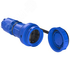 Розетка кабельная 16А/250V/2P+E/IP68 NAUTILUS артикул 20251-b PCE ...
