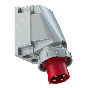 Изображение товара Вилка настенная 63А/400V/3P+E/IP67 (шт)
