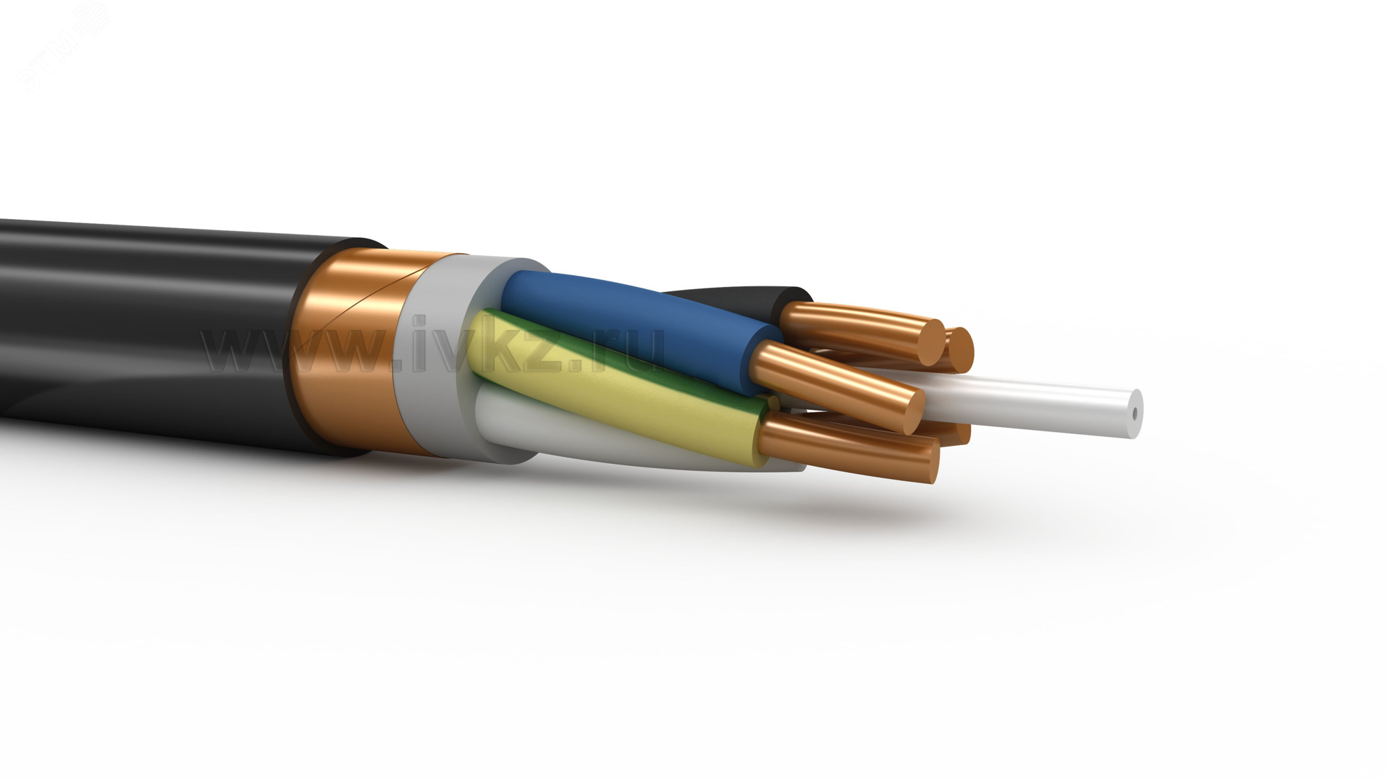 Кабель силовой ВВГЭнг(А)-FRLSLTx  5х6(ок)(N,РЕ)-1ТРТС Ивановский кабельный завод