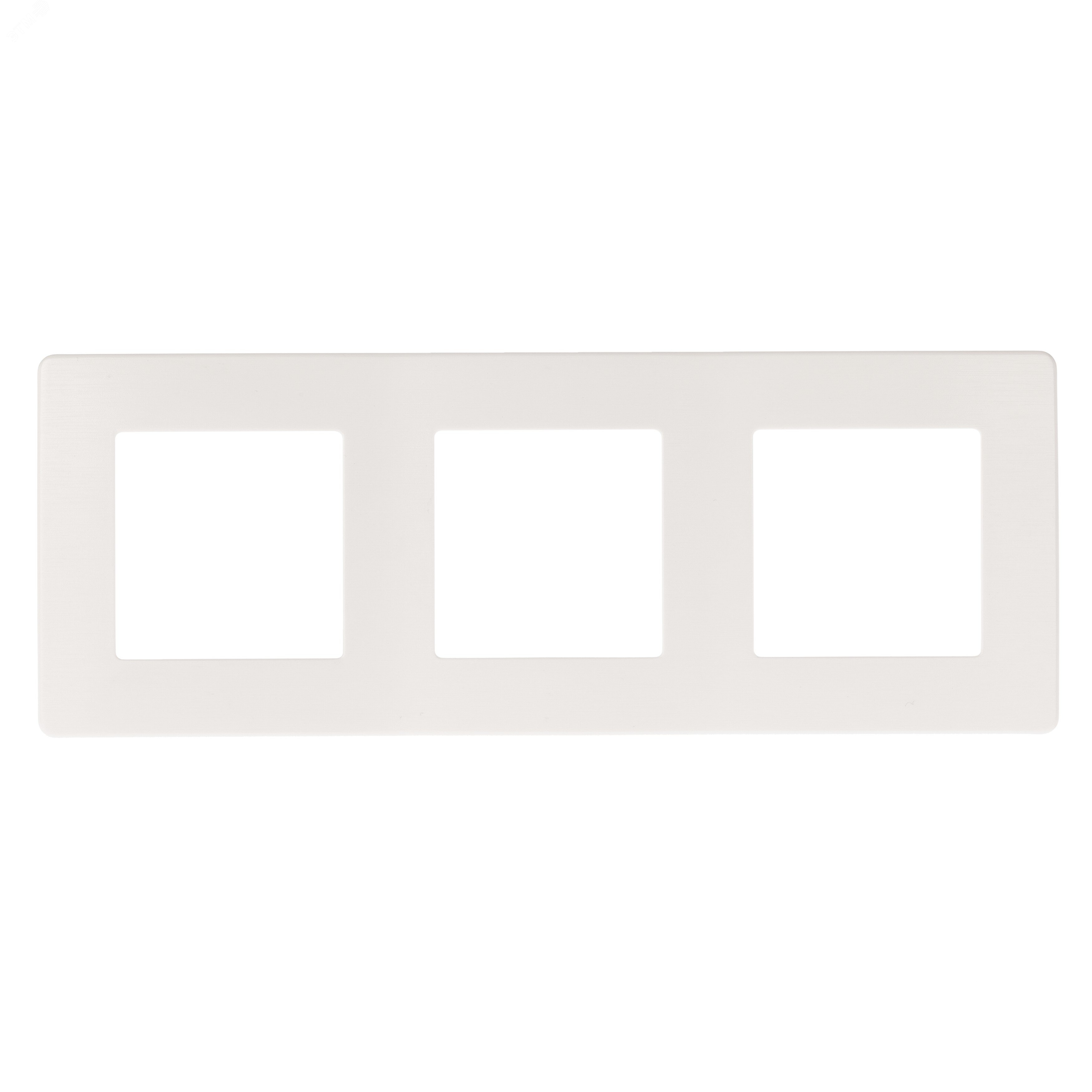 Изображение товара Рамка для розеток и выключателей ЭРА 12 12-5103-01 3 поста белый пластик