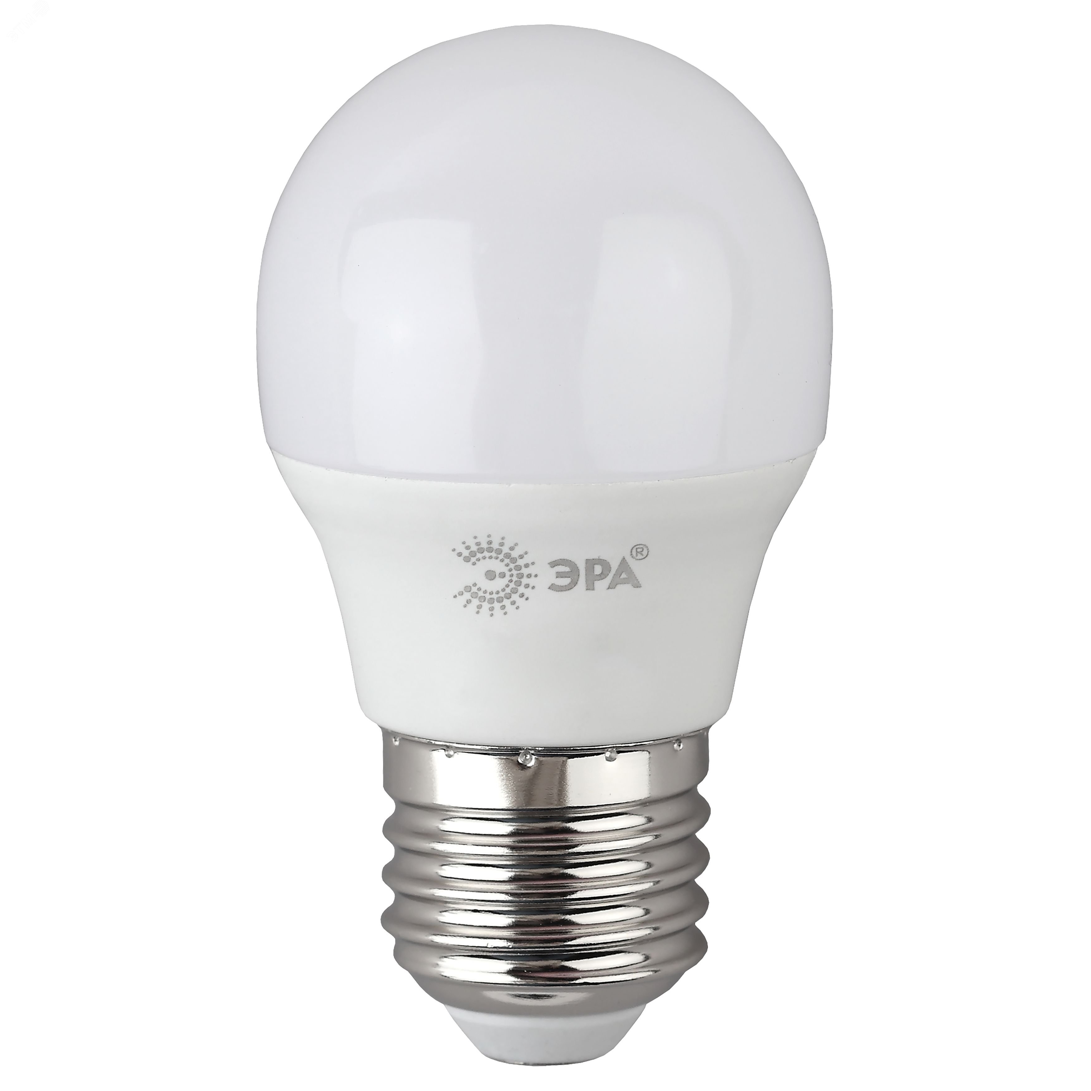 Лампа светодиодная Е27 6Вт шар теплый RED LINE LED P45-6W-827-E27 R E27 / Б0049643 ЭРА - превью 3