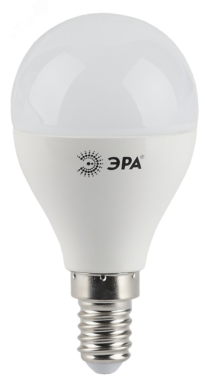 Лампа светодиодная LED P45-5W-840-E14 шар, 5Вт, нейтр, E14 Б0017219 ЭРА