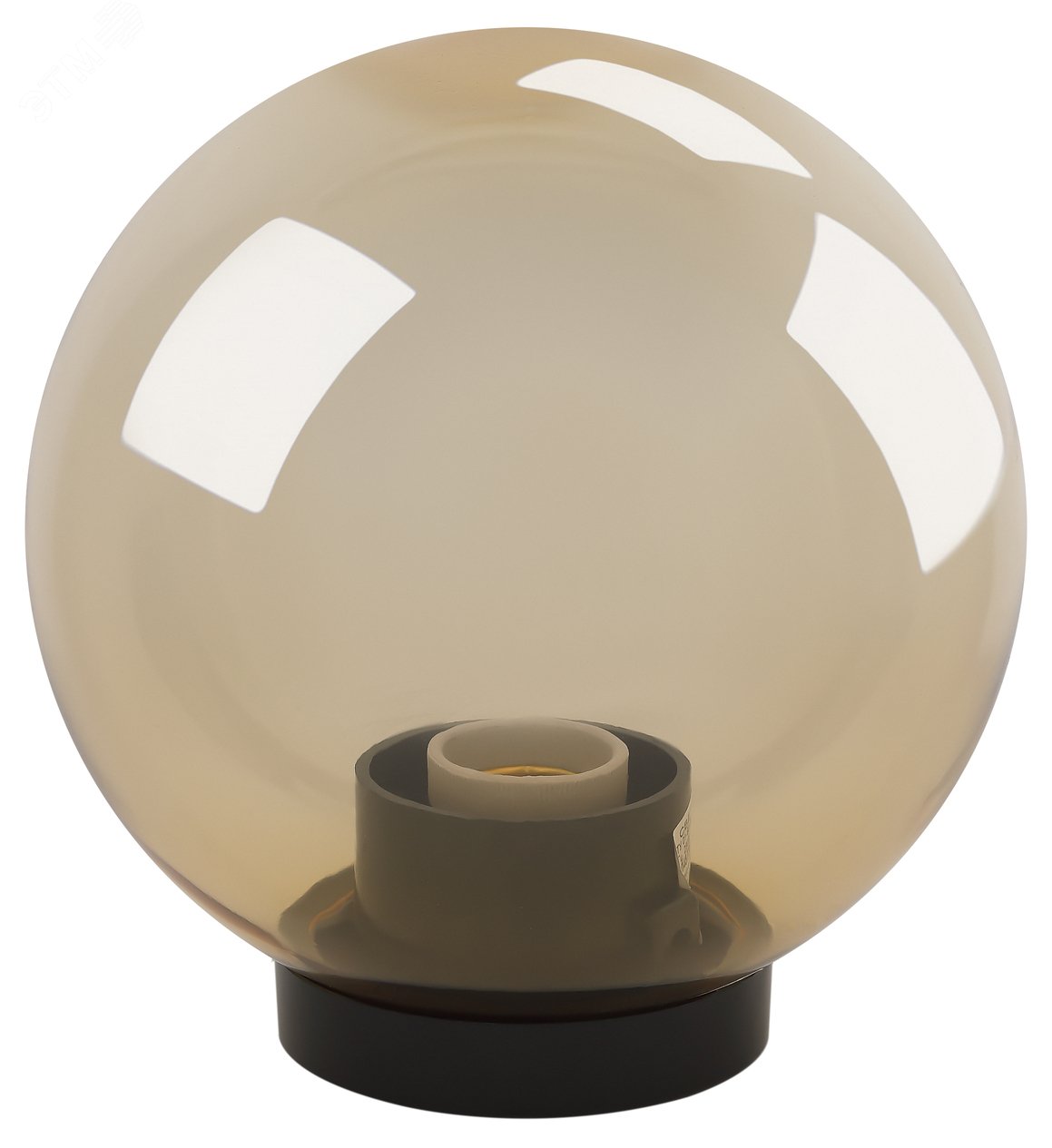 Изображение товара Светильник на опору/кронштейн НТУ 01-60-203 шар золотистый IP44 Е27 max60Вт d200mm (шт)