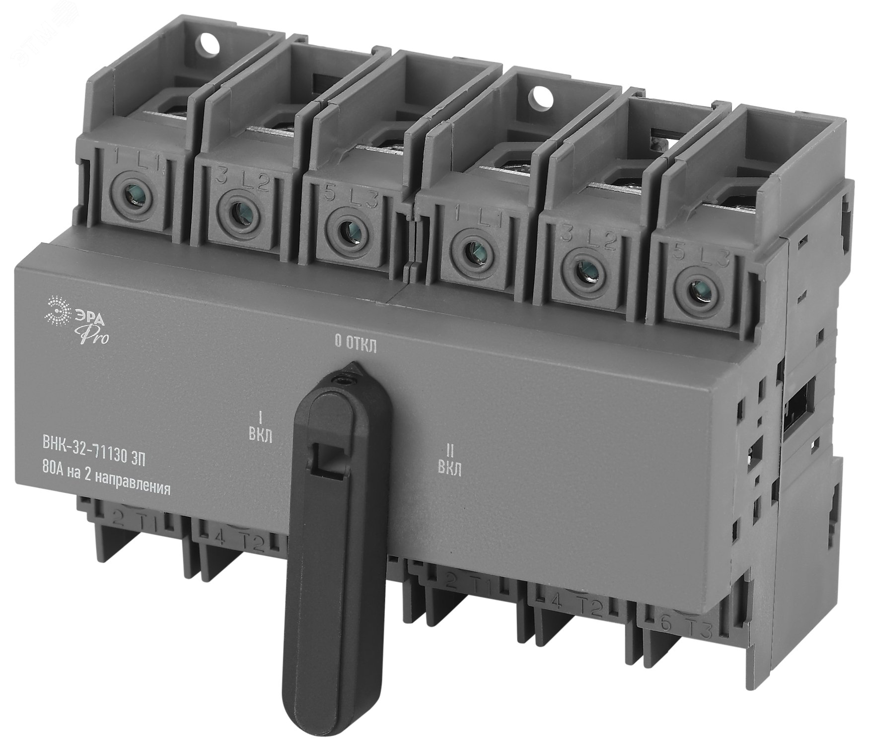 Изображение товара Выключатель-разъединитель ВНК-32-31130 PRO 80А 690В фронтальная рукоятка