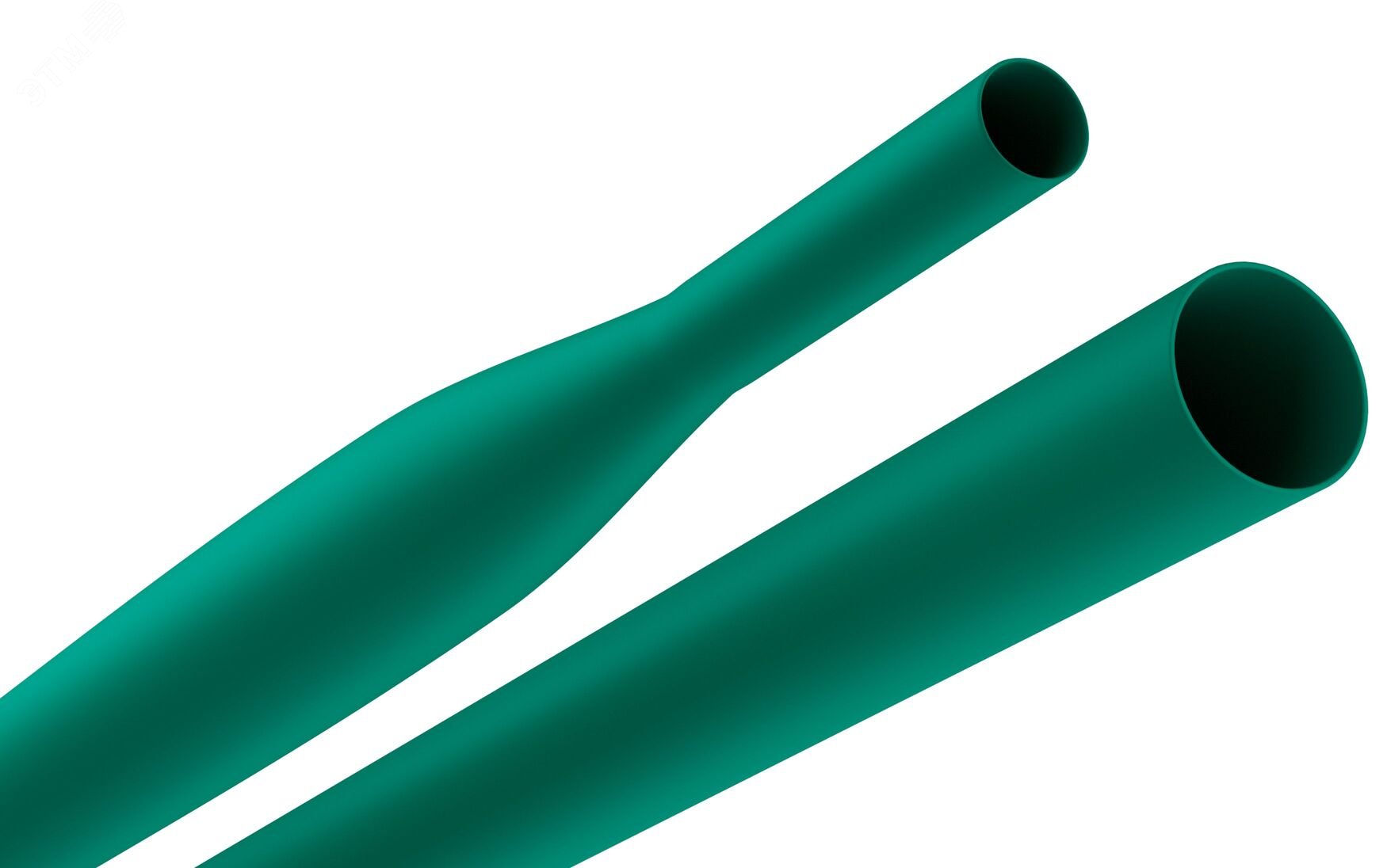 Изображение товара Трубка термоусадочная ТТУ нг-LS 4/2 зелёная в отрезках по 1 м. NO-224-415 (шт)