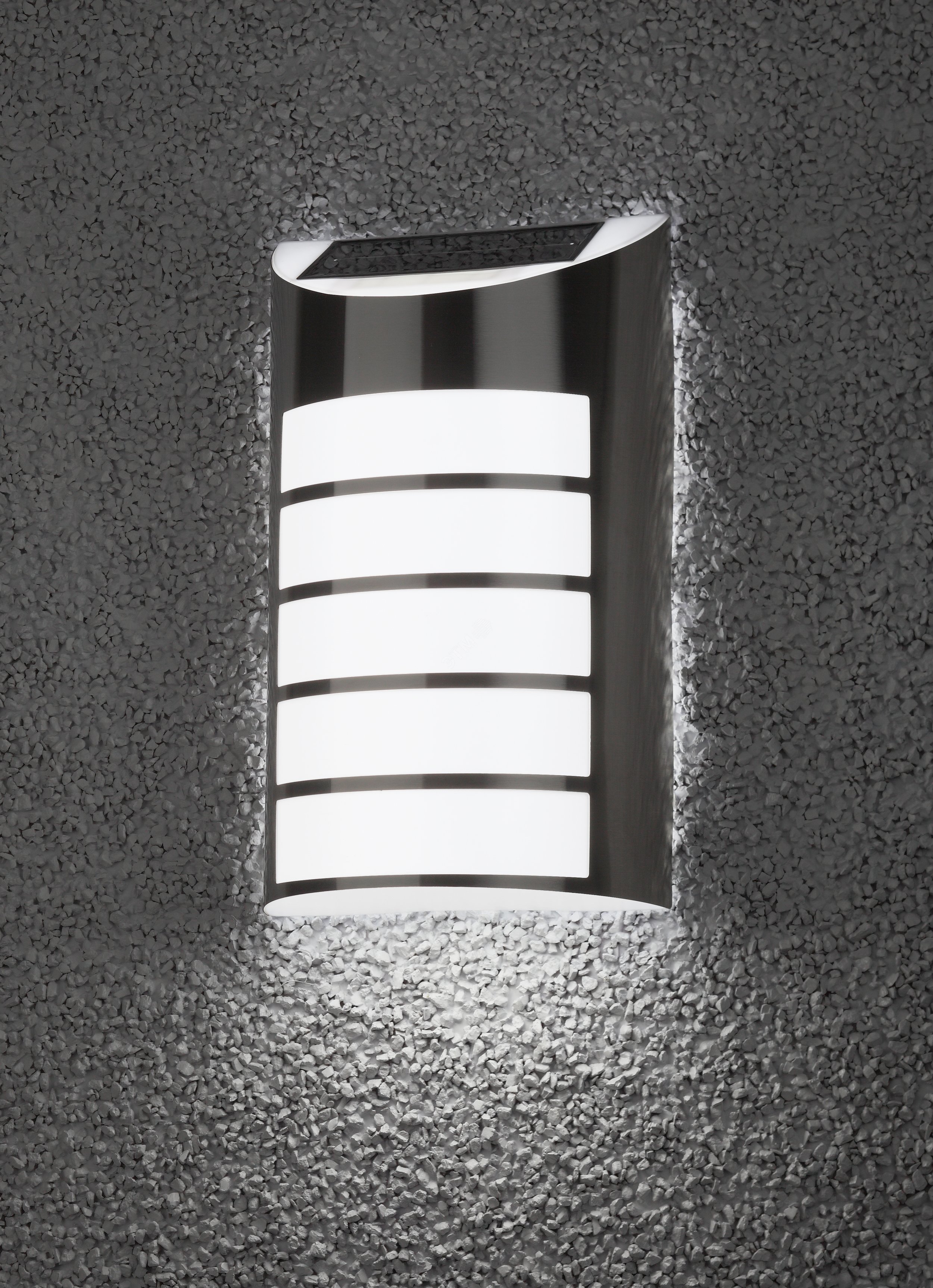 Изображение товара Фасадная подсветка Сталь ERAFS024-40 на солнечной батарее IP44 светодиоды