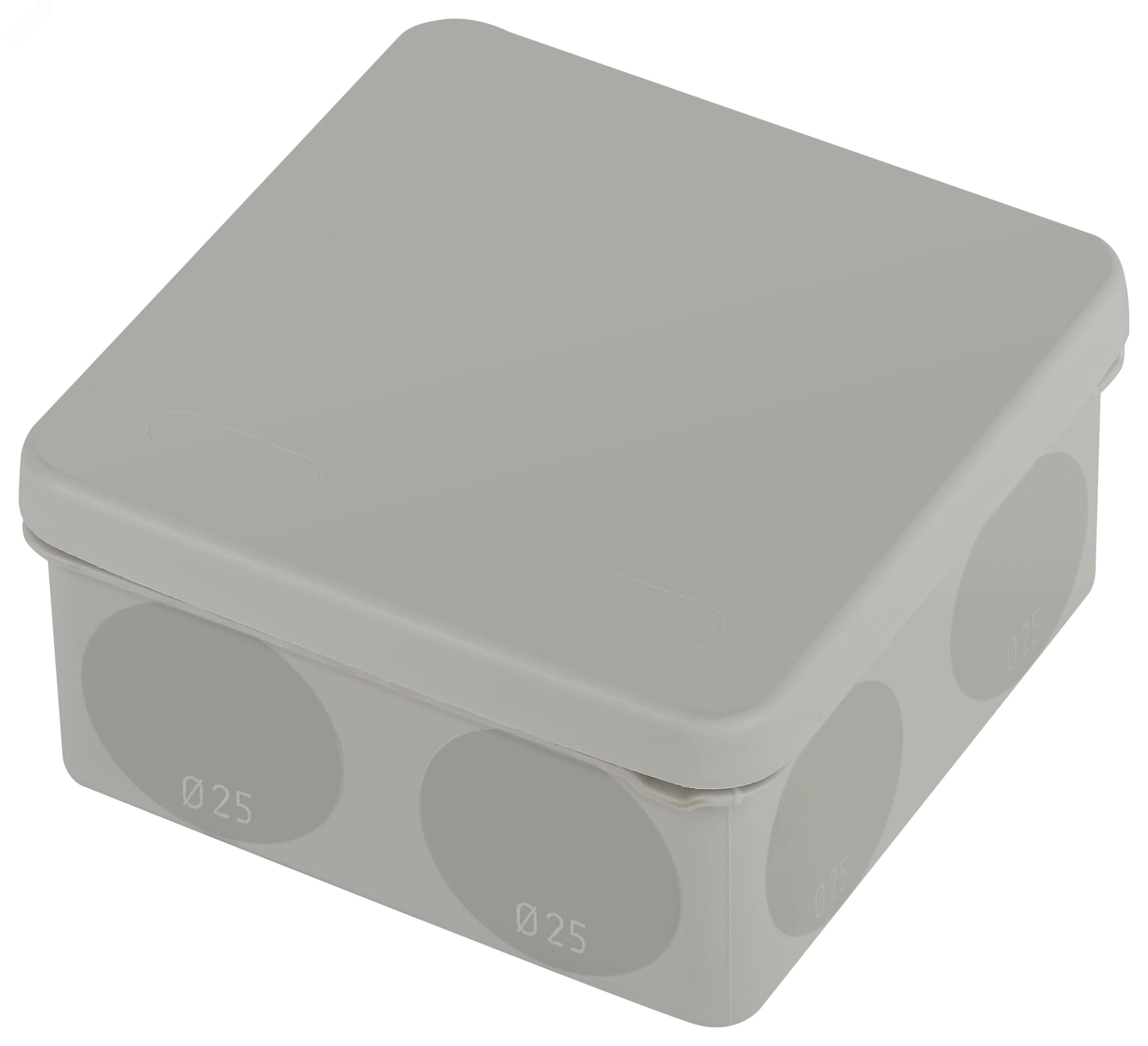 Изображение товара Распаячная коробка ЭРА KOR-100-100-50-9g-2MP для электромонтажа, IP67, прямой монтаж