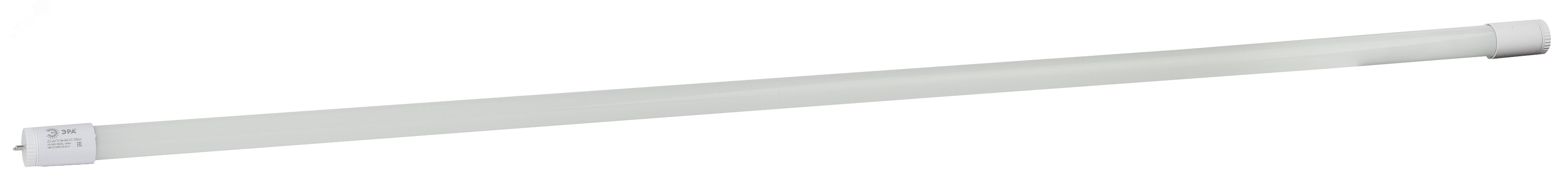 Лампа светодиодная RED LINE LED T8-18W-865-G13-1200mm R G13 18 Вт трубка стеклянная холодный дневной свет пенка Б0049638 ЭРА - превью