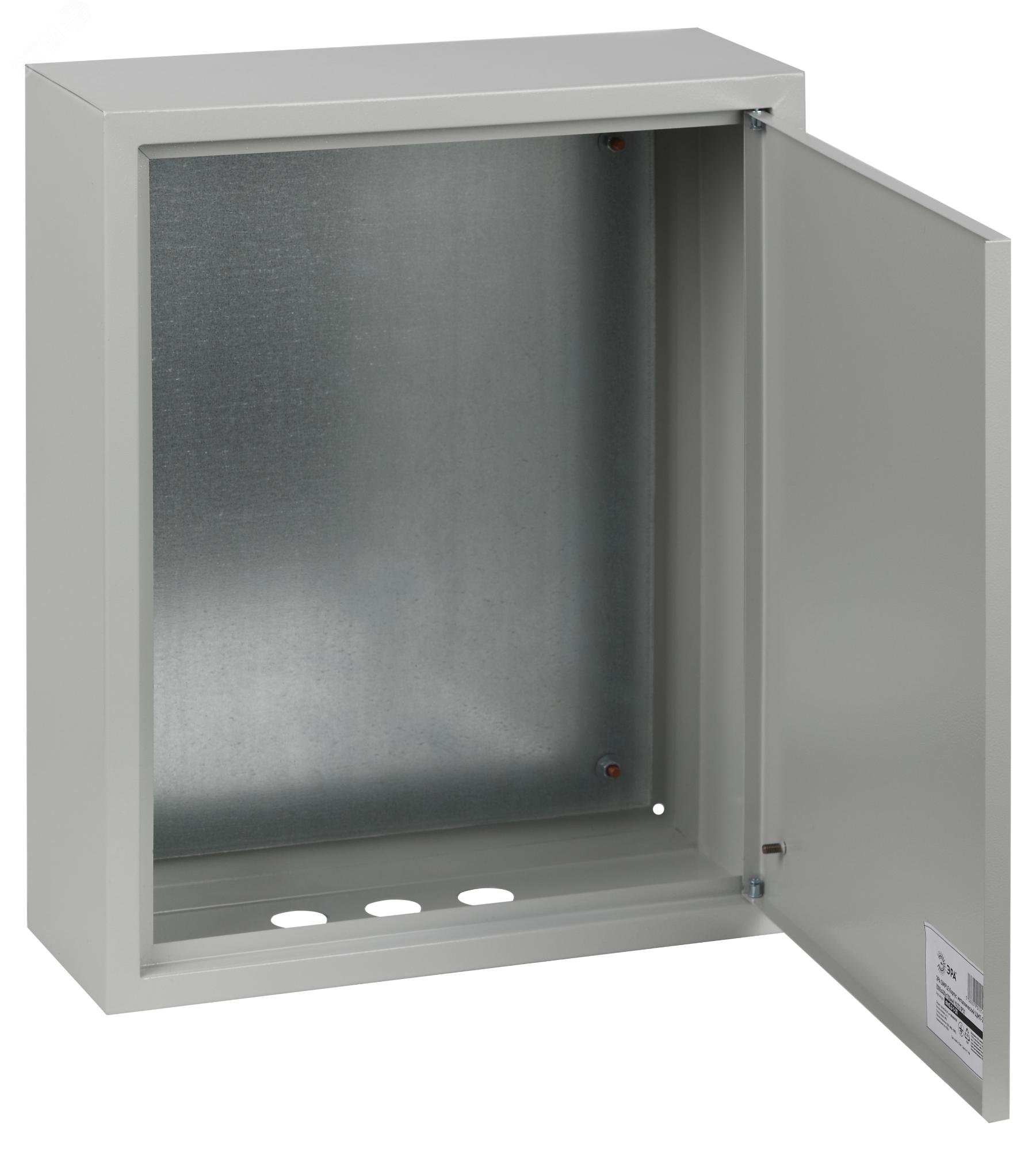 Изображение товара Корпус металлический ЭРА SIMPLE ЩМП-2-1 (500х400х150мм) IP31 УХЛ3 серый