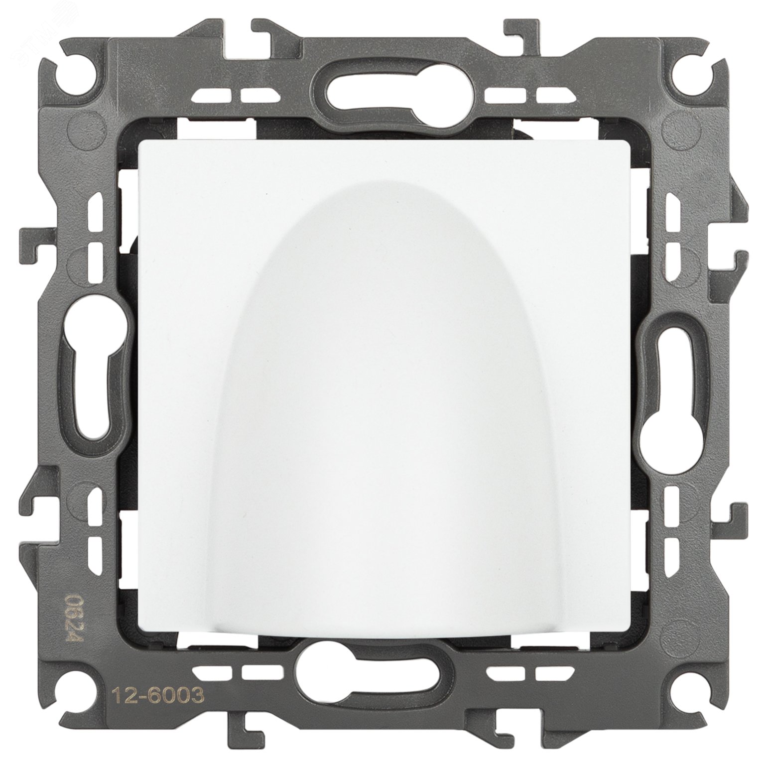 Изображение товара Вывод кабеля ЭРА Серия 12 12-6003-01М белый матовый для скрытой установки