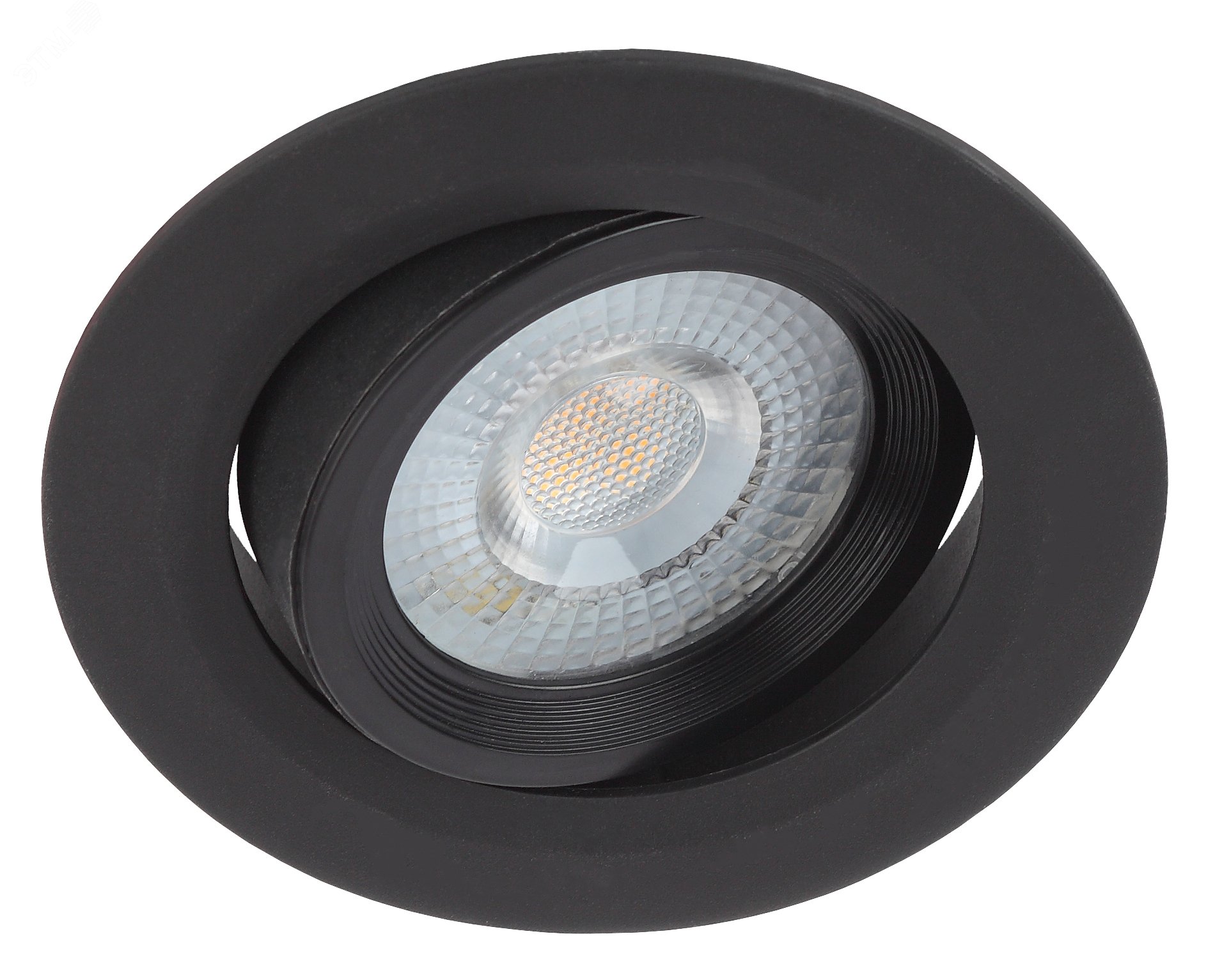 KL LED 22A-5 4K BK Точечные светильники Светильник светодиодный круглый поворотн. LED SMD 5W 4000K, черный Б0039687 ЭРА - превью 2