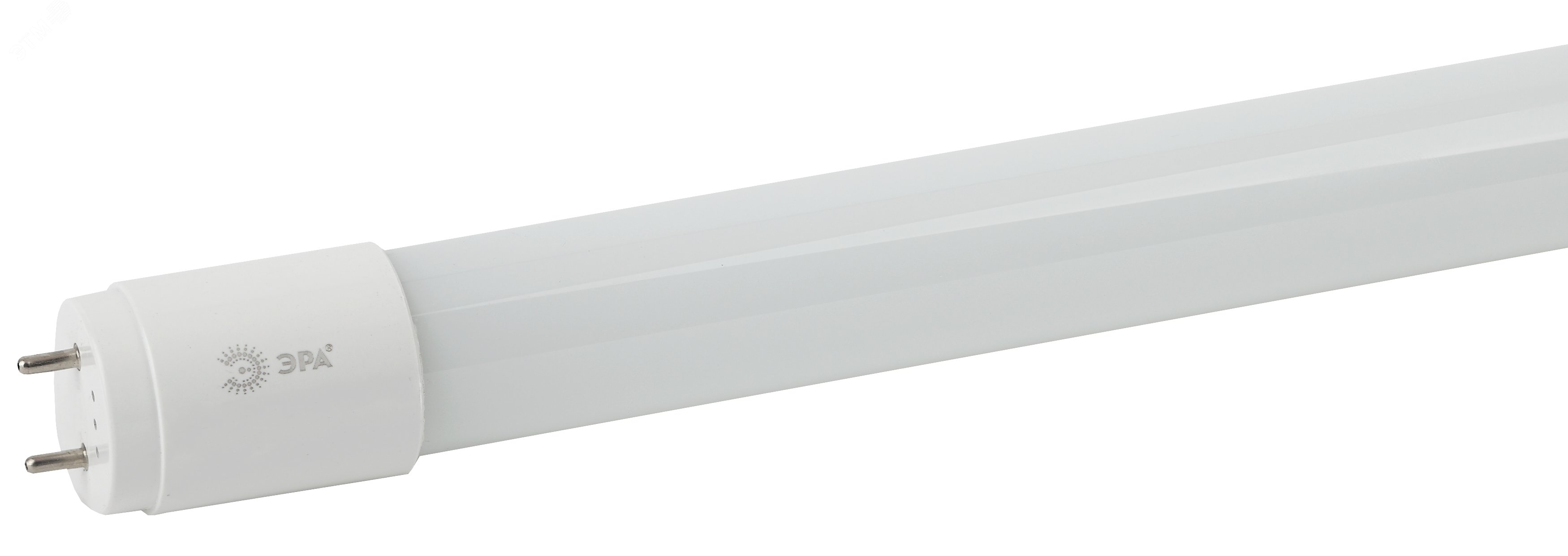 Лампа светодиодная LED T8-10W-865-G13-600mm R (диод труб.стекл 10Вт хол непов. G13 пенка) (30/1080) Б0049593 ЭРА