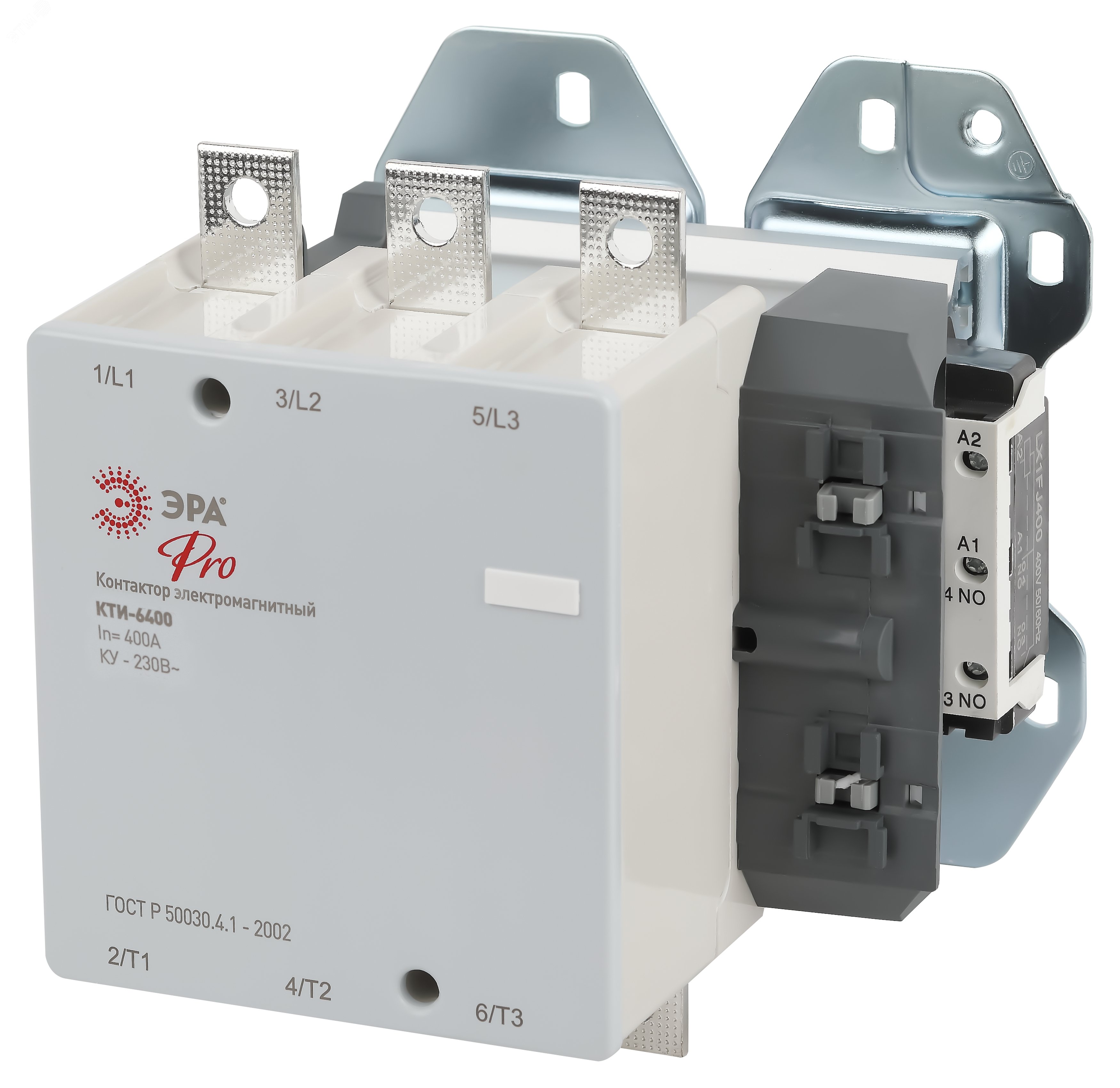 Изображение товара Контактор КТИ-6400 PRO KKT60-400-230-10-E 400А 230В/АС3 (шт)
