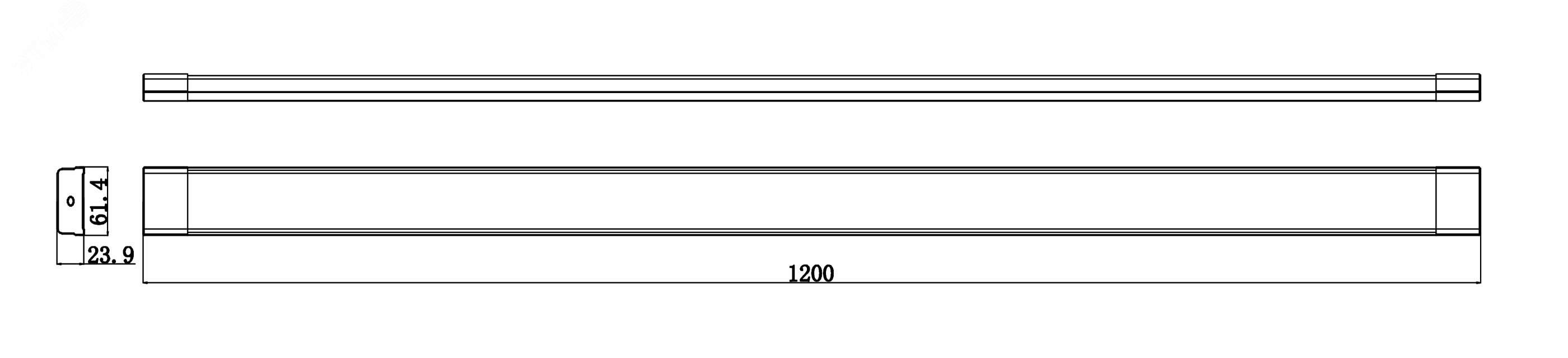 Светильник светодиодный офисный SPO-531-B-40K-036 36Вт 4000К 3960Лм ...
