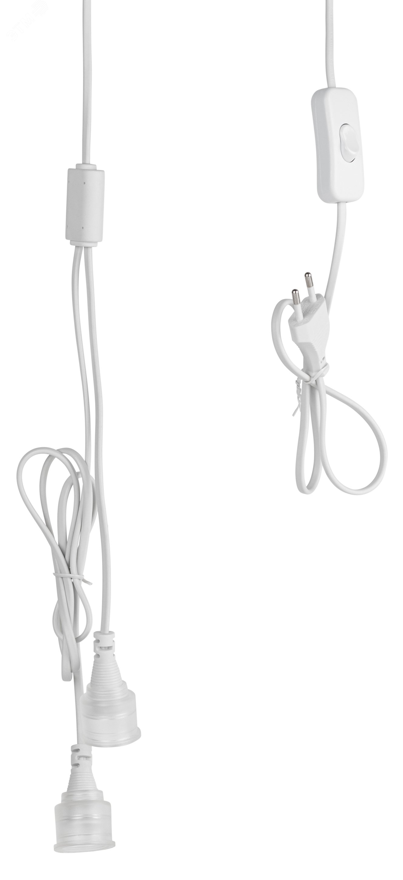 Изображение товара Патрон FITO-Holder G13 IP65 mini для ламп FITO до 600 мм 2хG13 с выключателем, вилкой 1.5 м (шт)