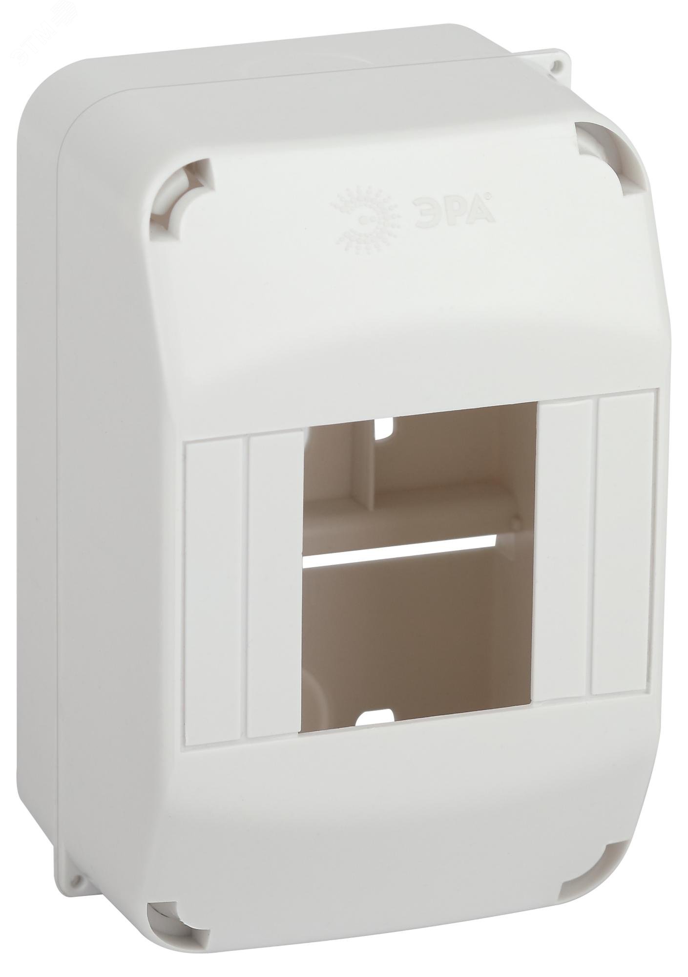 Изображение товара Корпус пластиковый навесной ЭРА SIMPLE КМПн 1/4 IP20 белый для автоматов и устройств