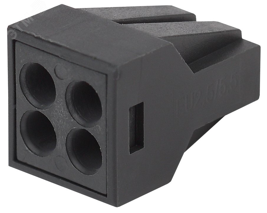 Изображение товара Клемма СМК с пастой серии 304, 4 отверстия, 0,5-2,5 мм2 10 NO-224-53 (шт)