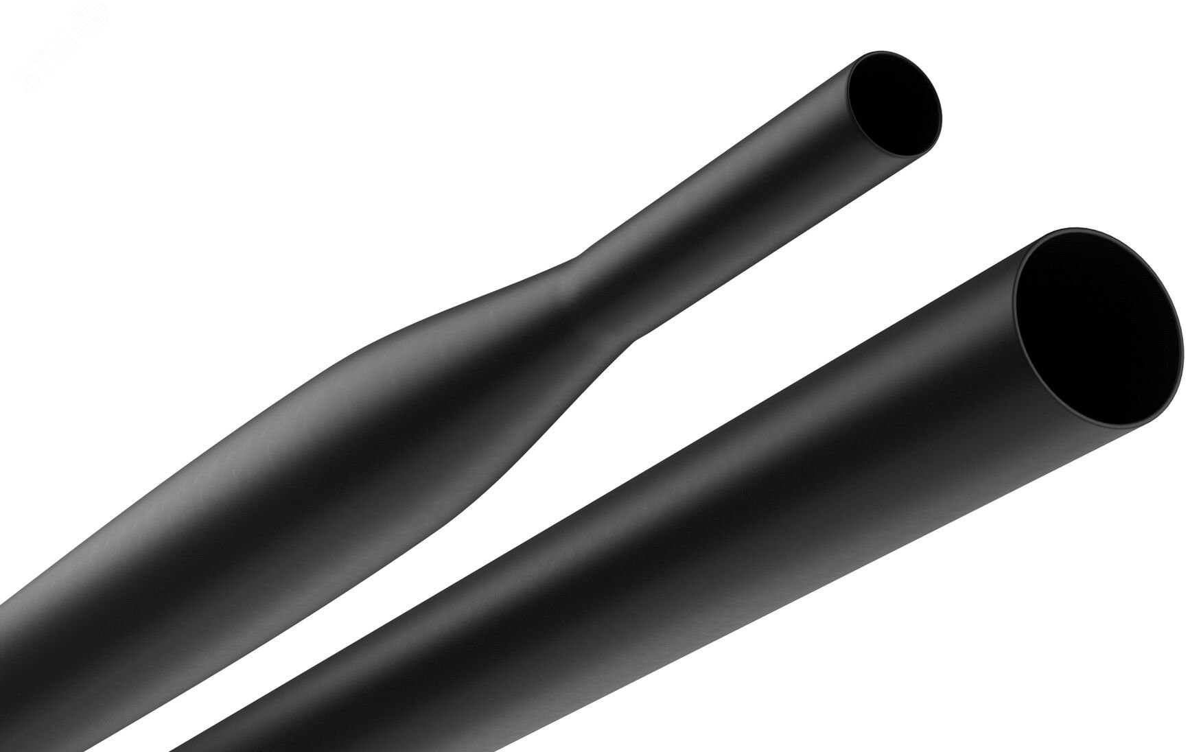 Изображение товара Трубка термоусадочная ТТУ нг-LS 8/4 чёрная в отрезках по 1 м. NO-224-432 (шт)