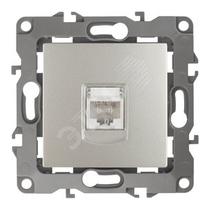 Изображение товара Розетка информационная RJ45, Эра12, перламутр, 12-3107-15 (шт)