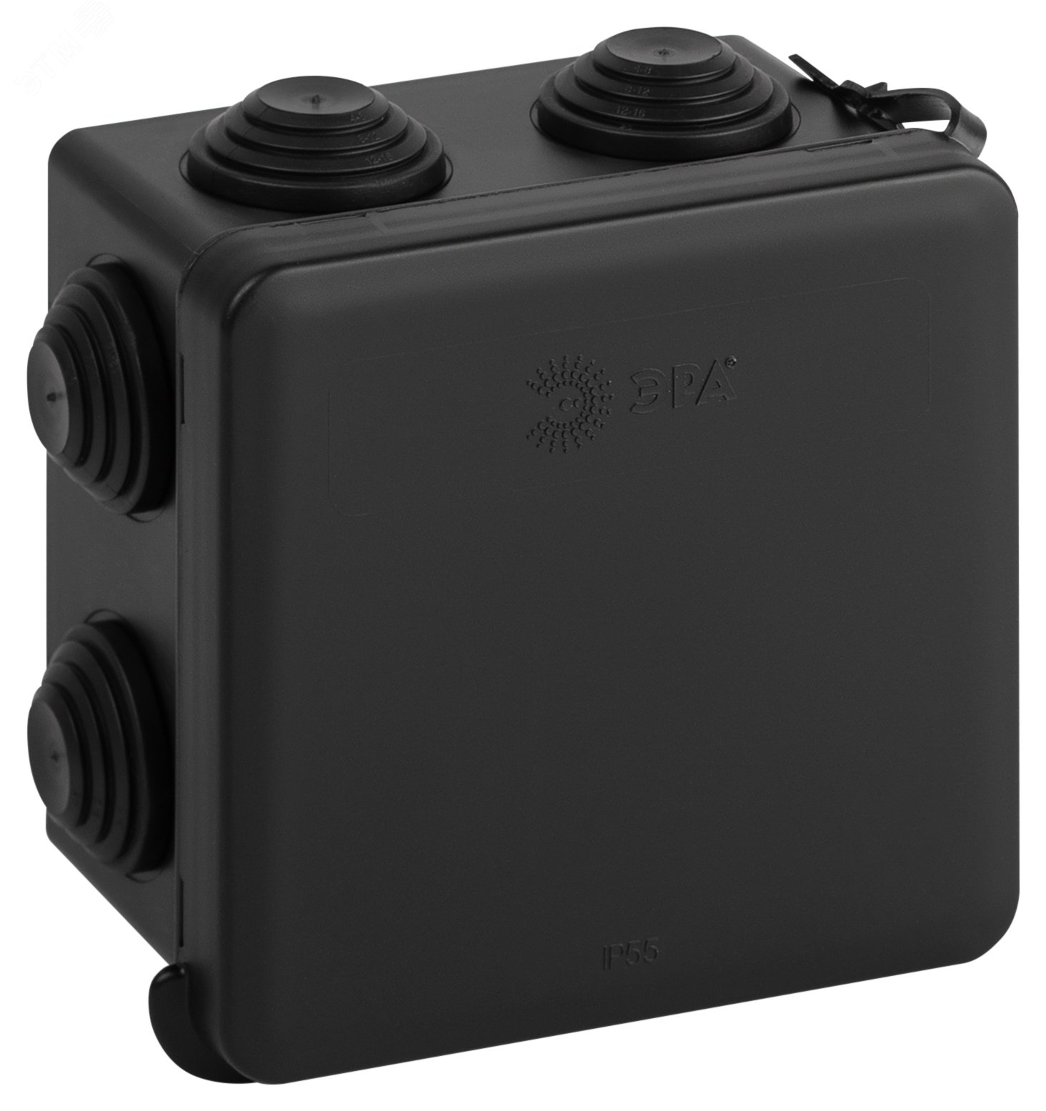 Изображение товара Распаячная коробка KOR-80-80-50-7gv-MP-B IP55 80х80х50 с 7 входами