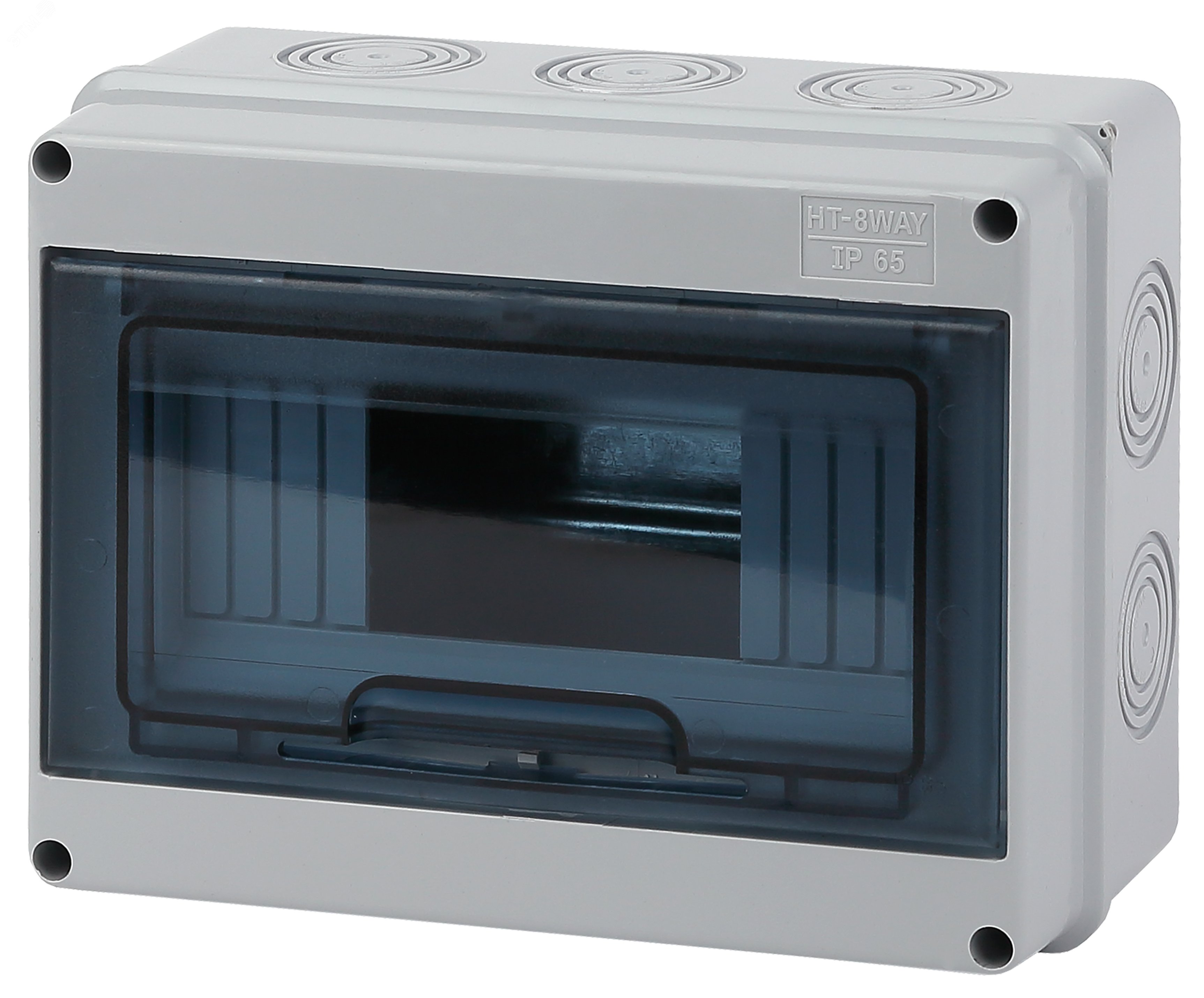 Изображение товара Пластиковый навесной корпус щит распределительный IP65 8 модулей ЭРА