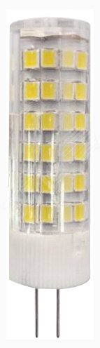Изображение товара Светодиодная лампа LED 7 Вт 560Лм 2700K G4 теплый свет ЭРА STD