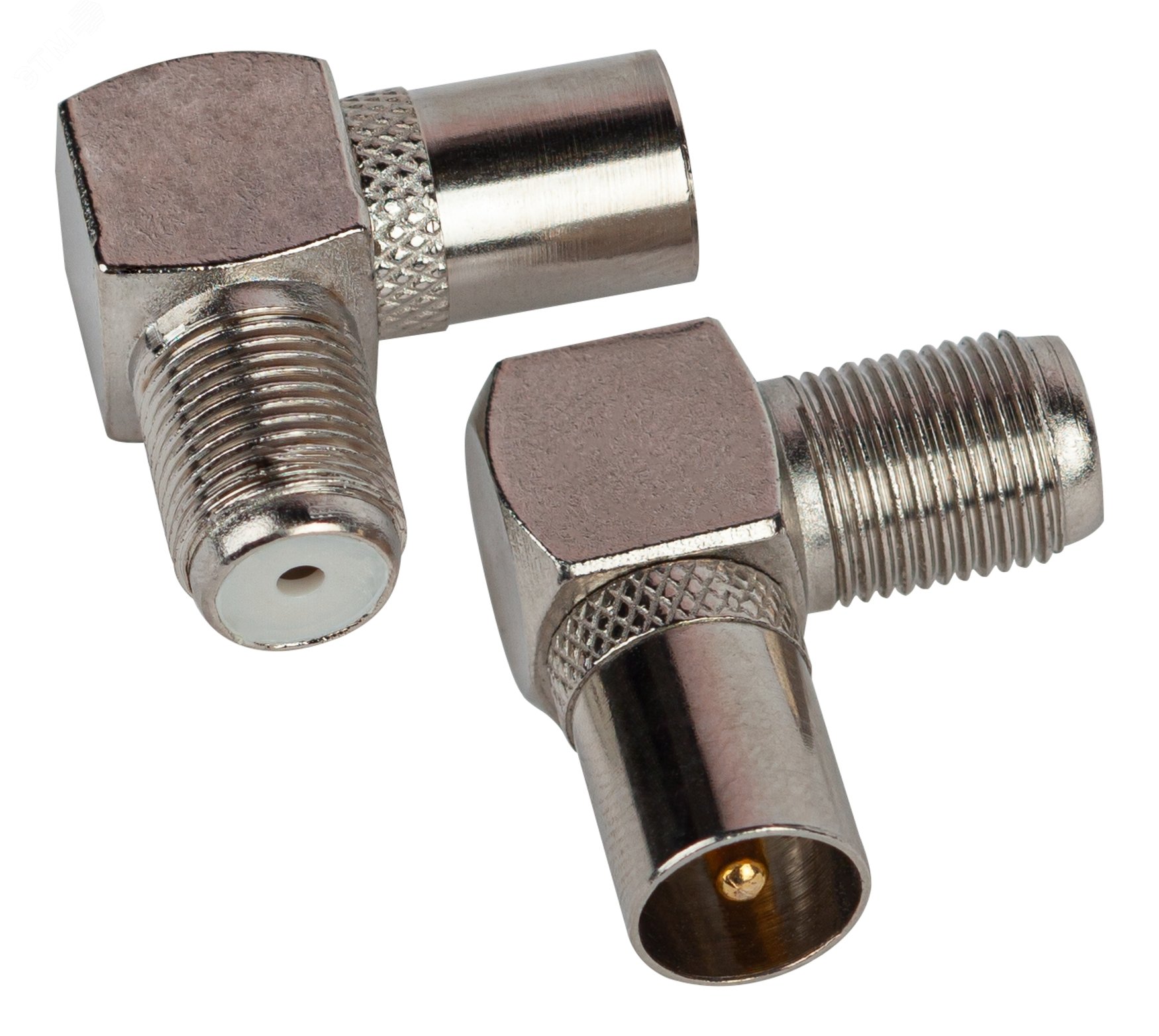 Изображение товара Переходник R-A04 гнездо F-штекер TV угловой (шт)