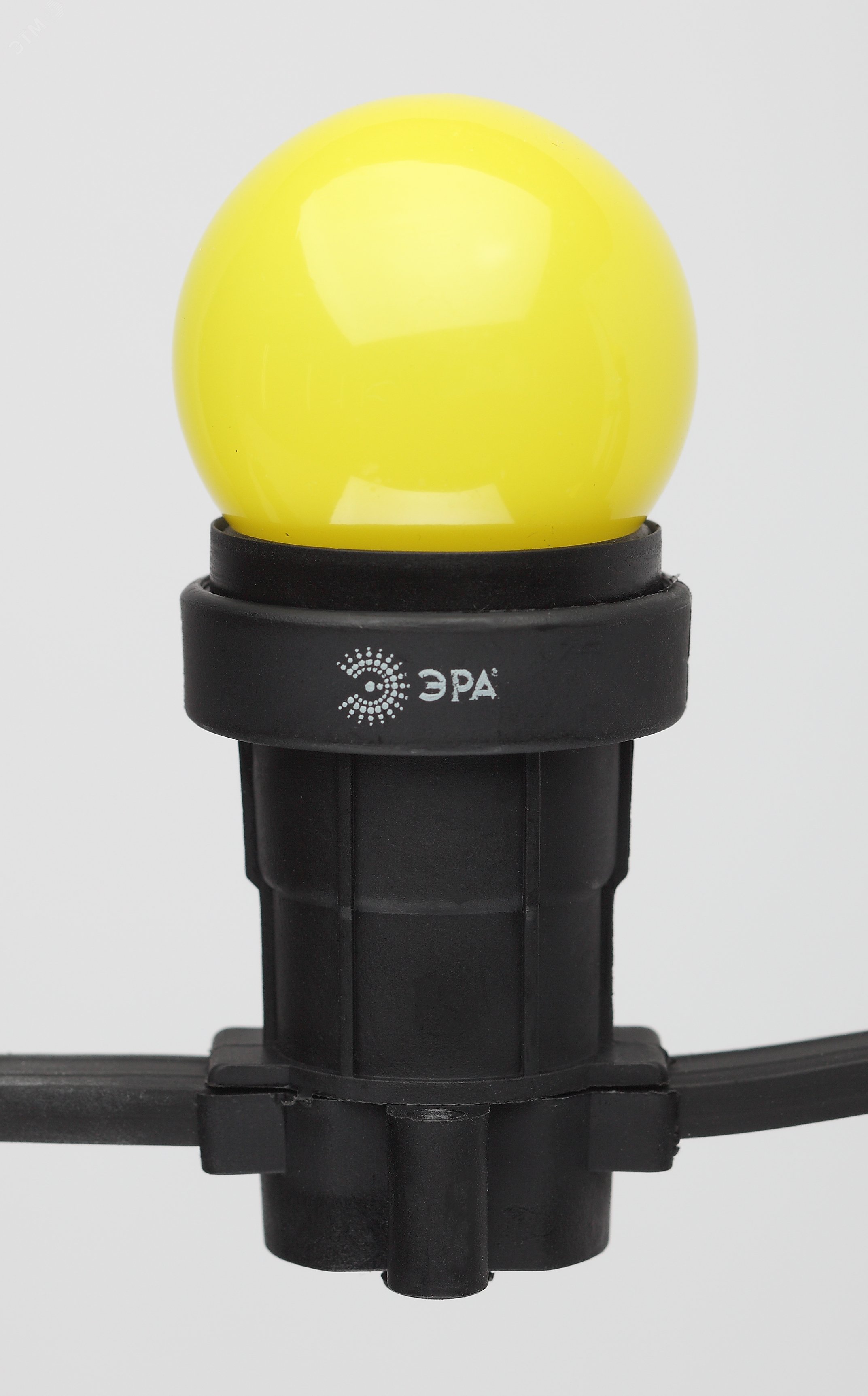 Лампа светодиодная для Белт-Лайт диод. шар, желт., 4SMD, 1W, E27 ERAYL45-E27 LED Р45-1W-E27 Б0049576 ЭРА - превью 4