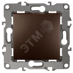 Изображение товара Переключатель 10АХ-250В Эра 12 цвет бронза