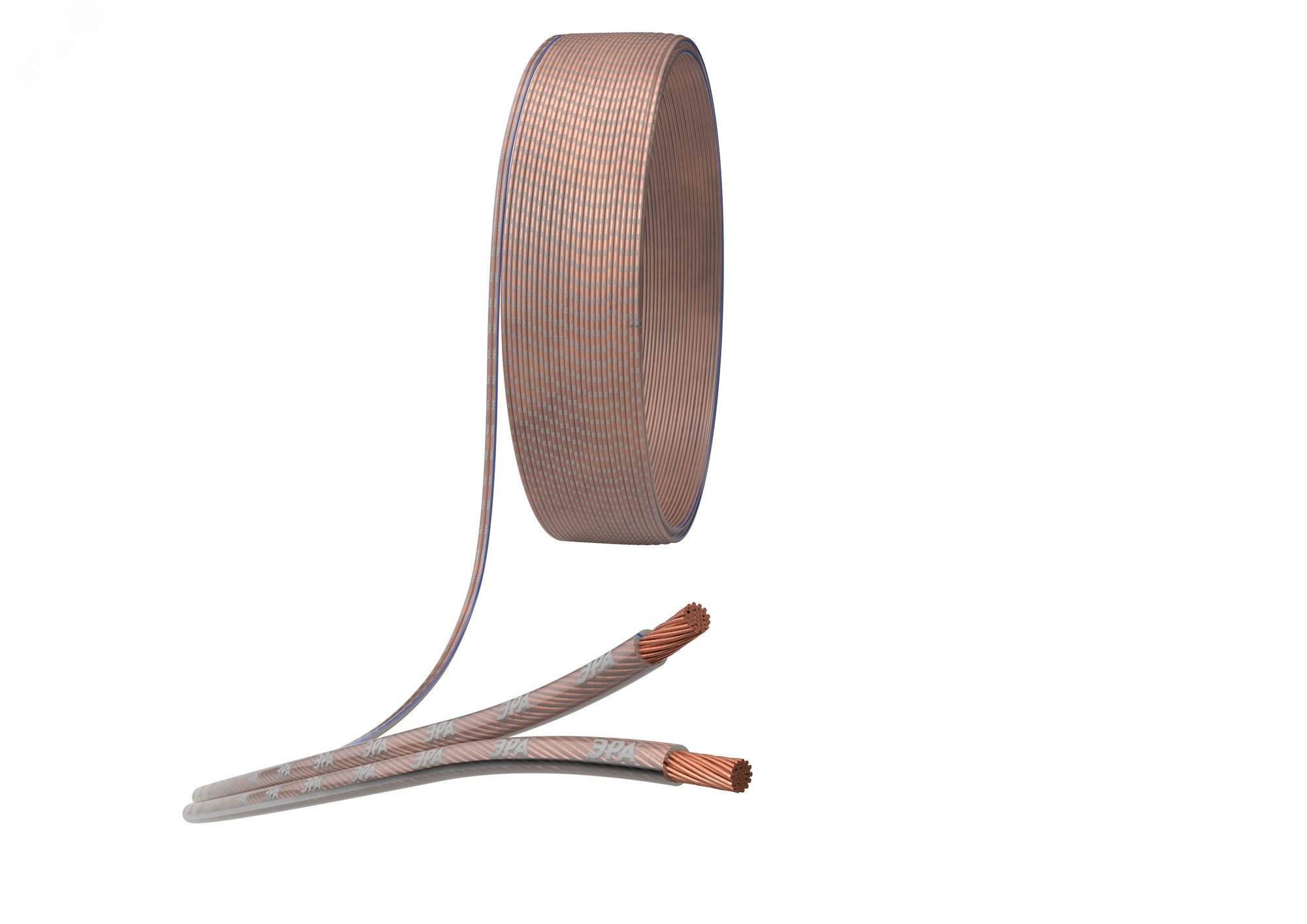 Изображение товара Акустический кабель 2х1,5 мм2 прозрачный 100м A-150-S (м)