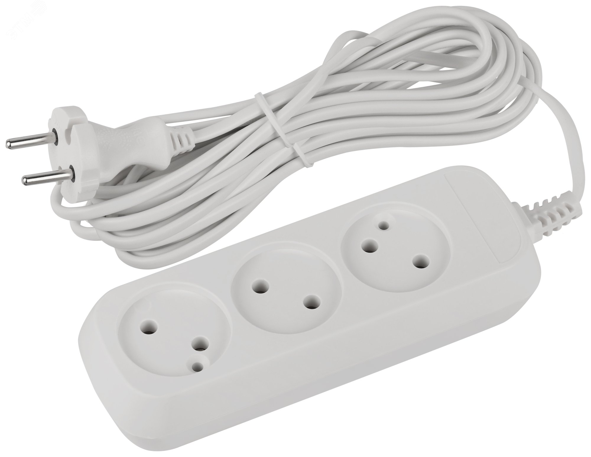 Изображение товара Удлинитель электрический Greenline UDL-6-350 3 розетки без заземления 5м