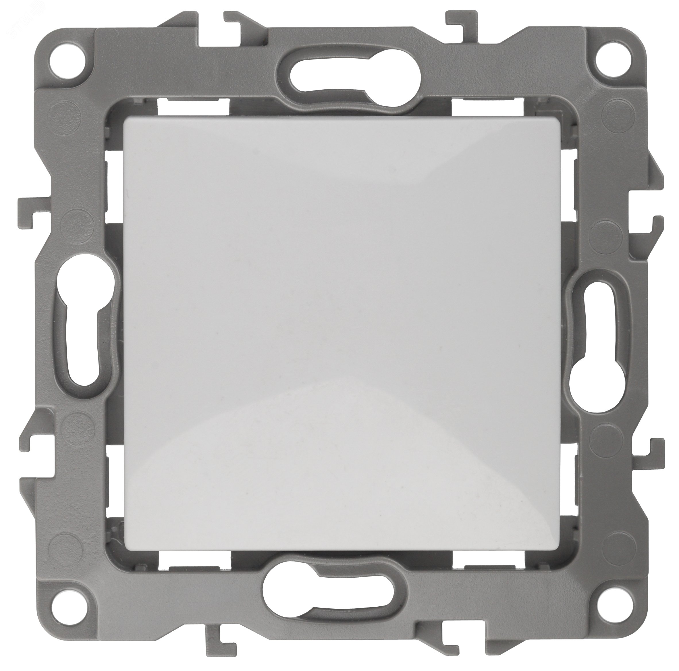 Изображение товара Кнопка включения серии Эра12 скрытая монтаж белый 10А 250В