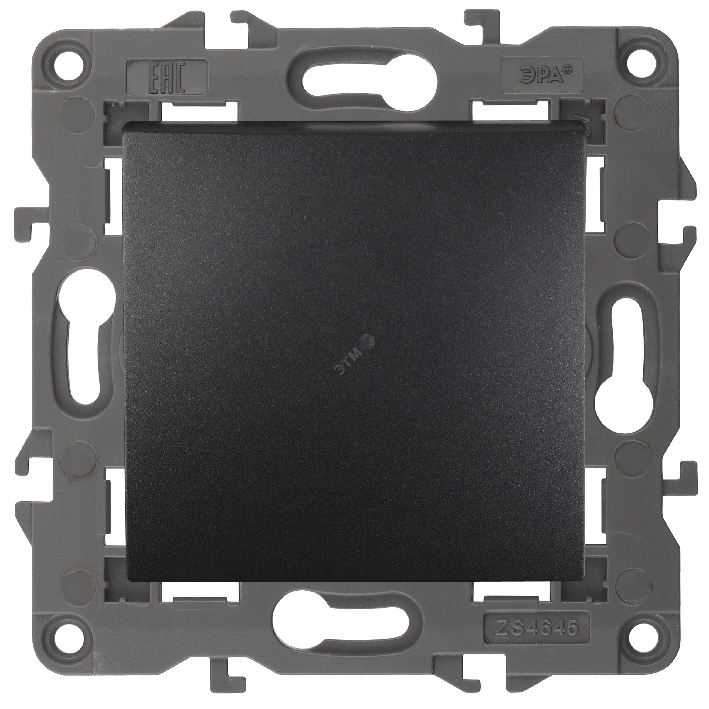 Изображение товара Переключатель промежуточный Эра Elegance 10АХ-250В антрацит