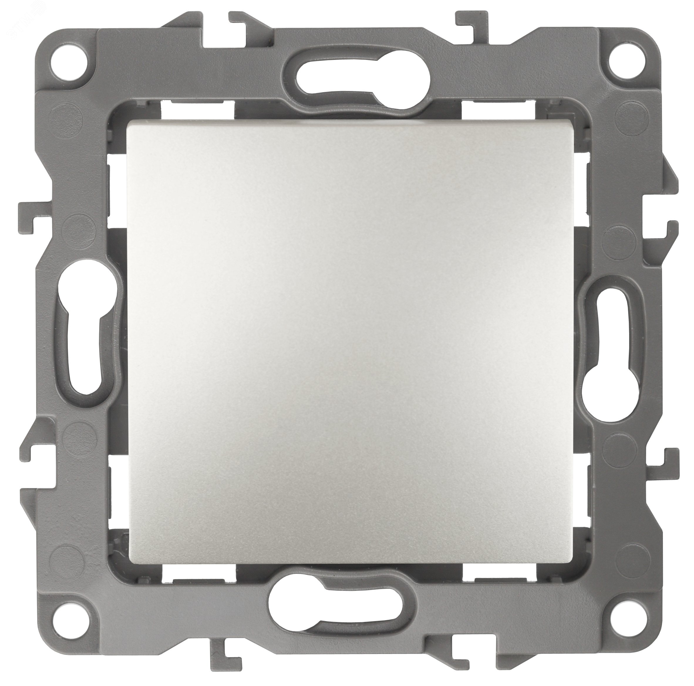 Изображение товара Кнопка переключателя Эра12 10А 250В перламутр автоматический зажим