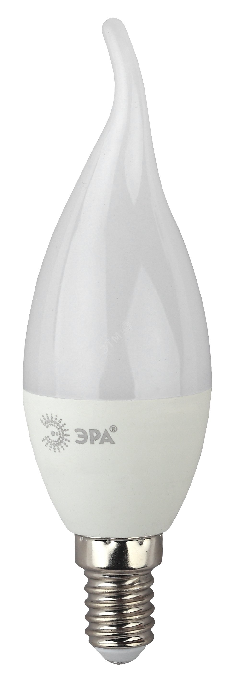 Лампа светодиодная LED 5 Вт 400Лм 4000К свеча на ветру нейтральный E14 170-265В LED BXS-5W-840-E14 Standart