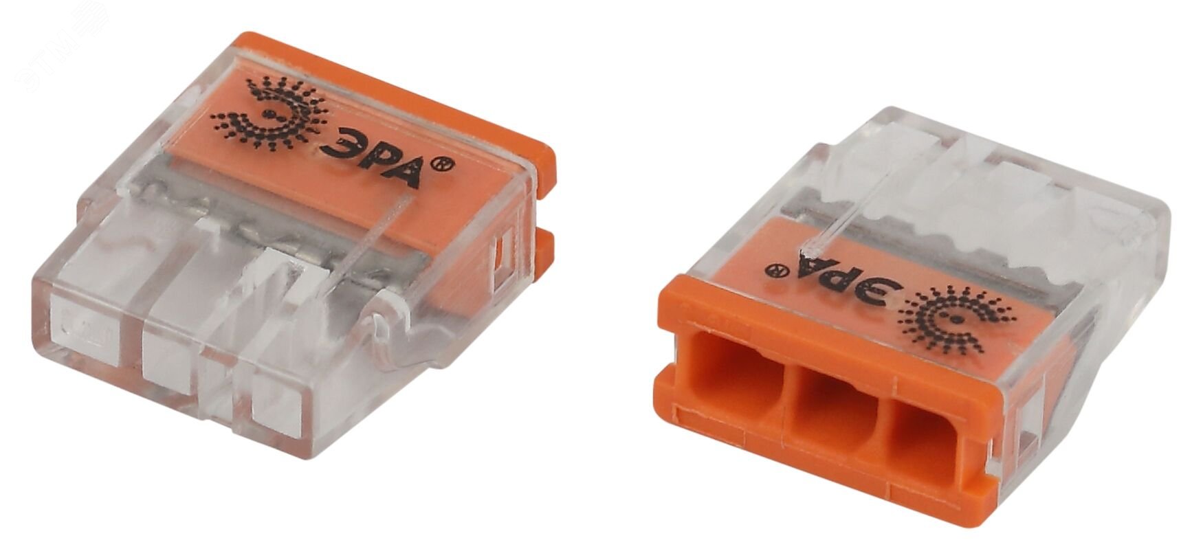 Изображение товара Клемма быстрозажимная 2273-203 компактная 3-проводная 0.2-2.5 мм2 ЭРА